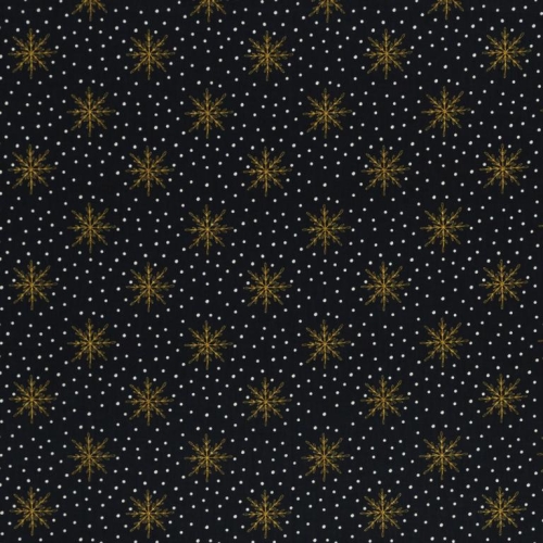 Baumwolle "Joel" Weihnachten Kristall Sterne